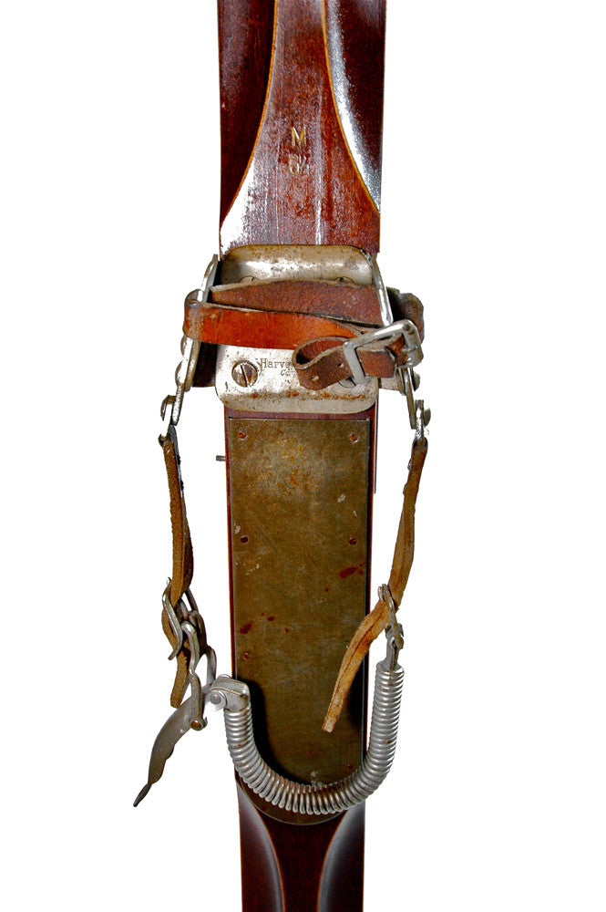 アンティーク木製スキーストック Antique Wooden Skis - Crossed - VintageWinter