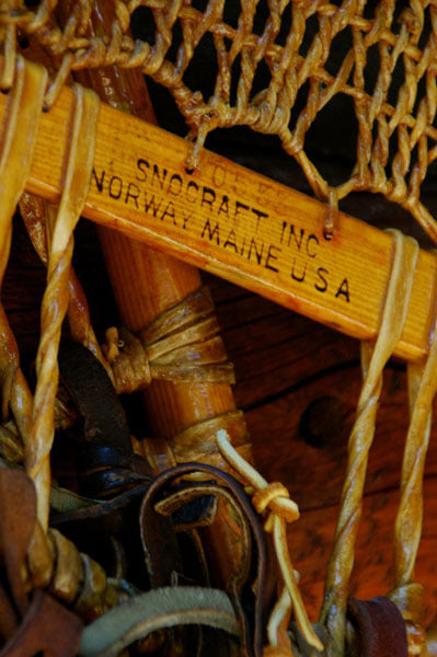 1942 C.A. Lund Vintage Military Snowshoes