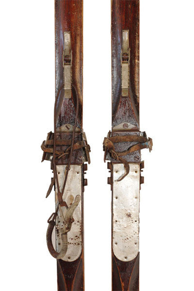 Vintage Skis - Pointed Tip
