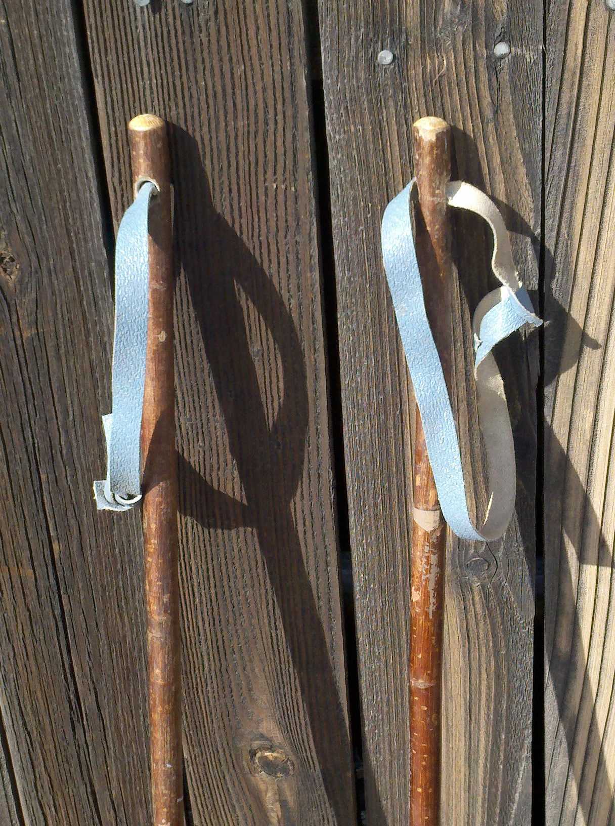 Vintage Hickory Children Ski Poles