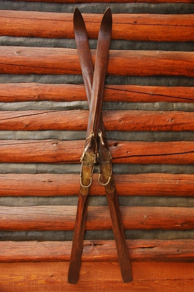 Vintage Skis - Northland Hickory Skis - VintageWinter