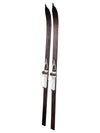 Strand Mfg Wooden Downhill Skis - Vintage 1910-1930