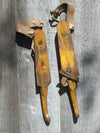 Vintage Wooden Ice Skates