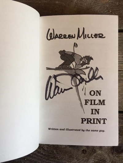 Signed Copy of Warren Miller "On Film In Print"