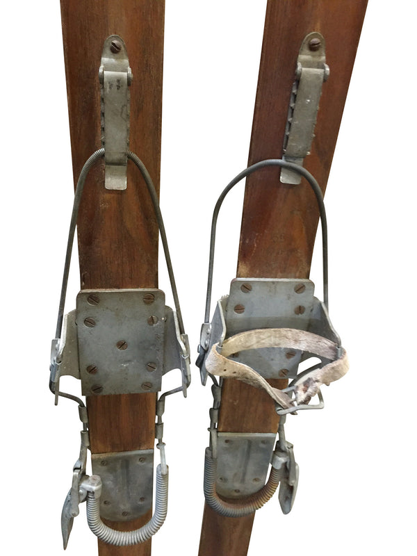 Antique Downhill Skis - Wilson Sporting Goods - VintageWinter