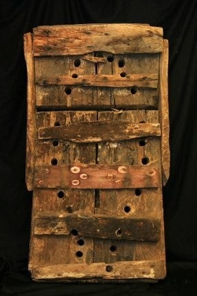 Antique Snowshoe Makers Mold, Form