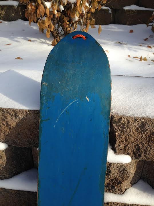 Vintage Burton 1980 Backhill BB1 Snowboard - VintageWinter