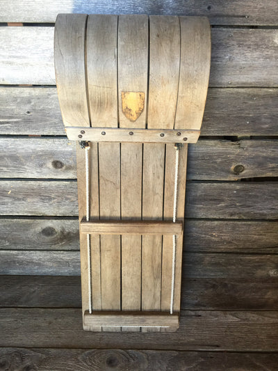 Vintage childs toboggan