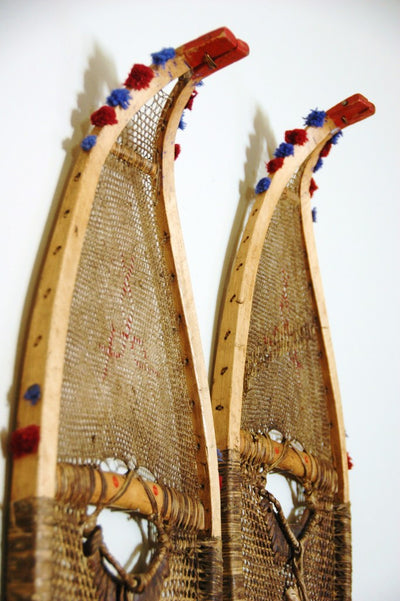 Western Subartic Vintage Indian Snowshoes