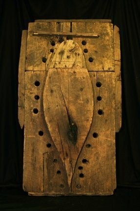 Antique Snowshoe Makers Mold, Form