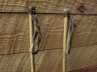 Vintage Bamboo Children Ski Poles