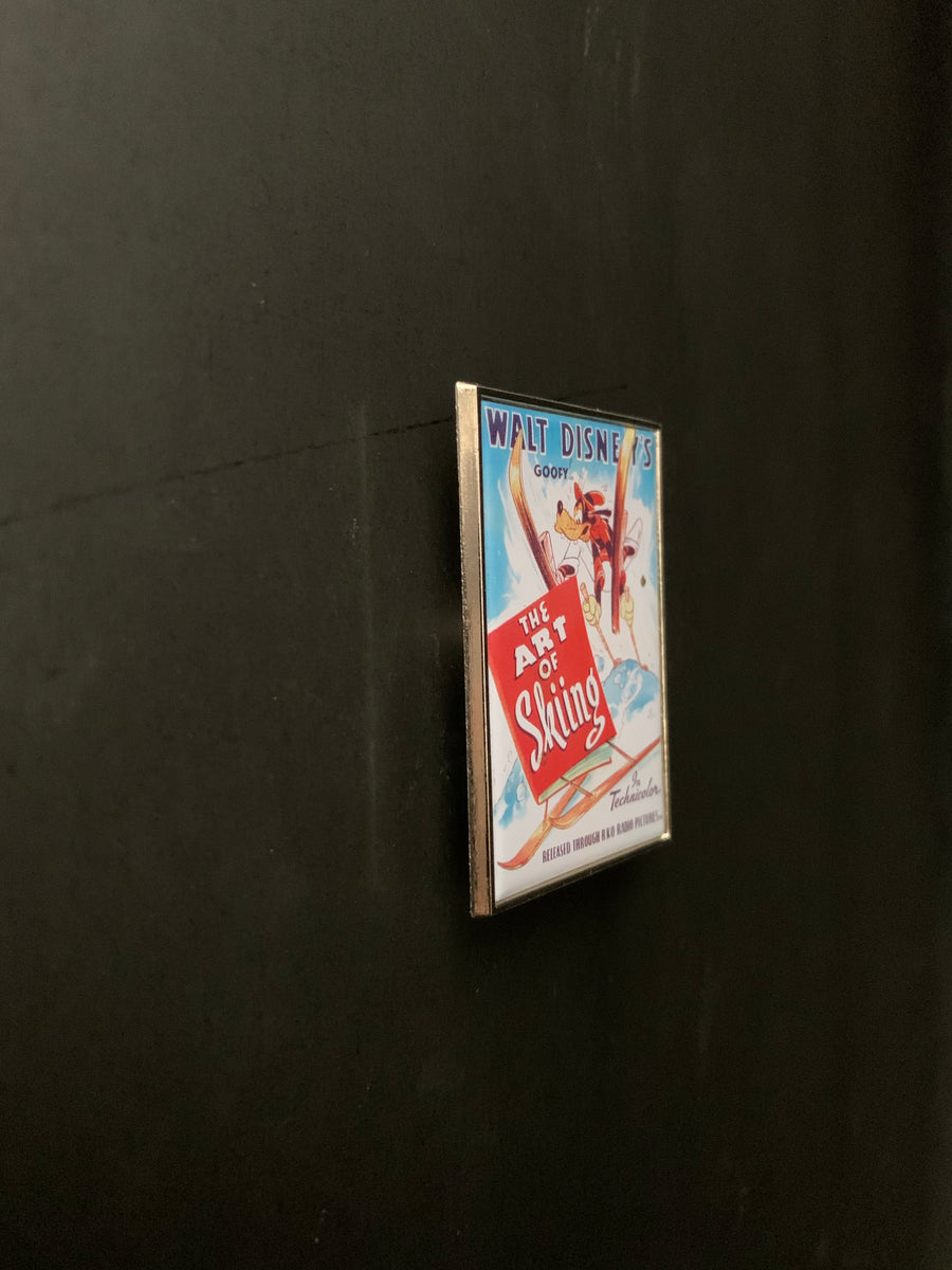 Vintage Skiing Magnet - Walt Disney’s Goofy The Art of Skiing