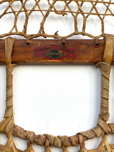 Antique Ellingwood Turning Co. Oxford Snowshoes