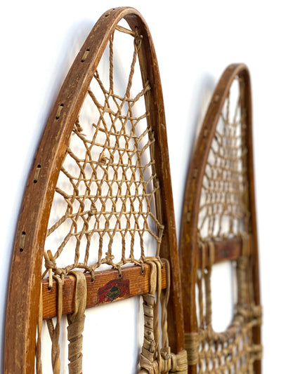 Antique Ellingwood Turning Co. Oxford Snowshoes