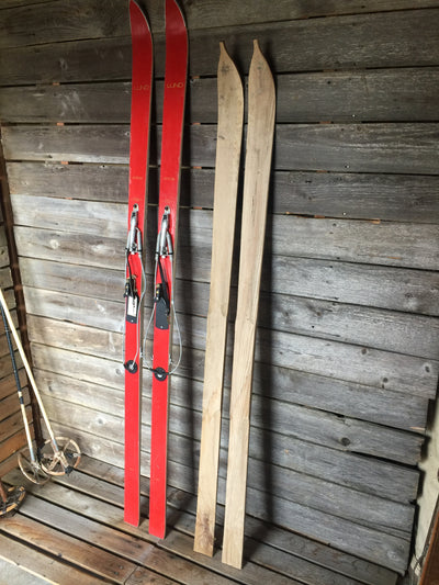 Unfinished Skis for Guestbooks or other DIY Projects