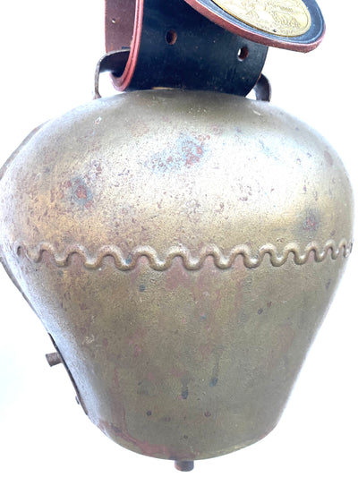 Vintage Swiss Bronze Treicheln Cowbell