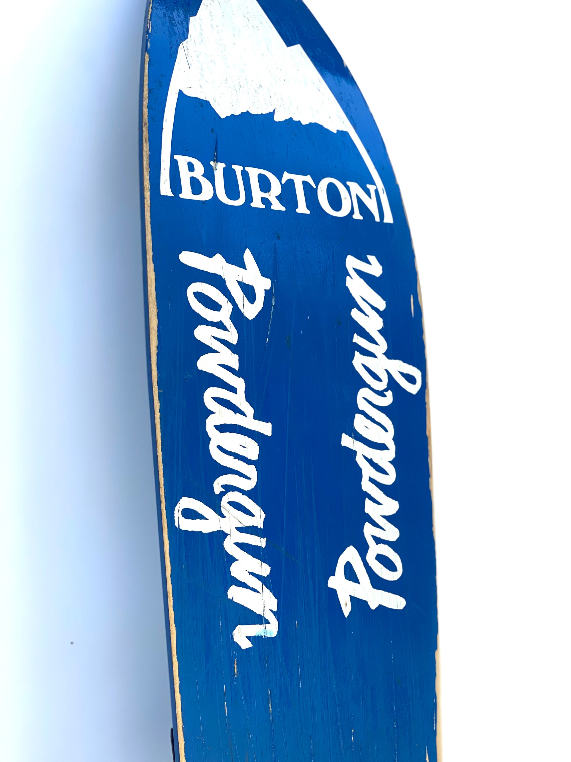 bob burton snowboard c. 1983 Vintage Burton Powdergun Experimental Snowboard