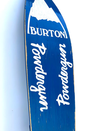 c. 1983 Vintage Burton Powdergun Experimental Snowboard