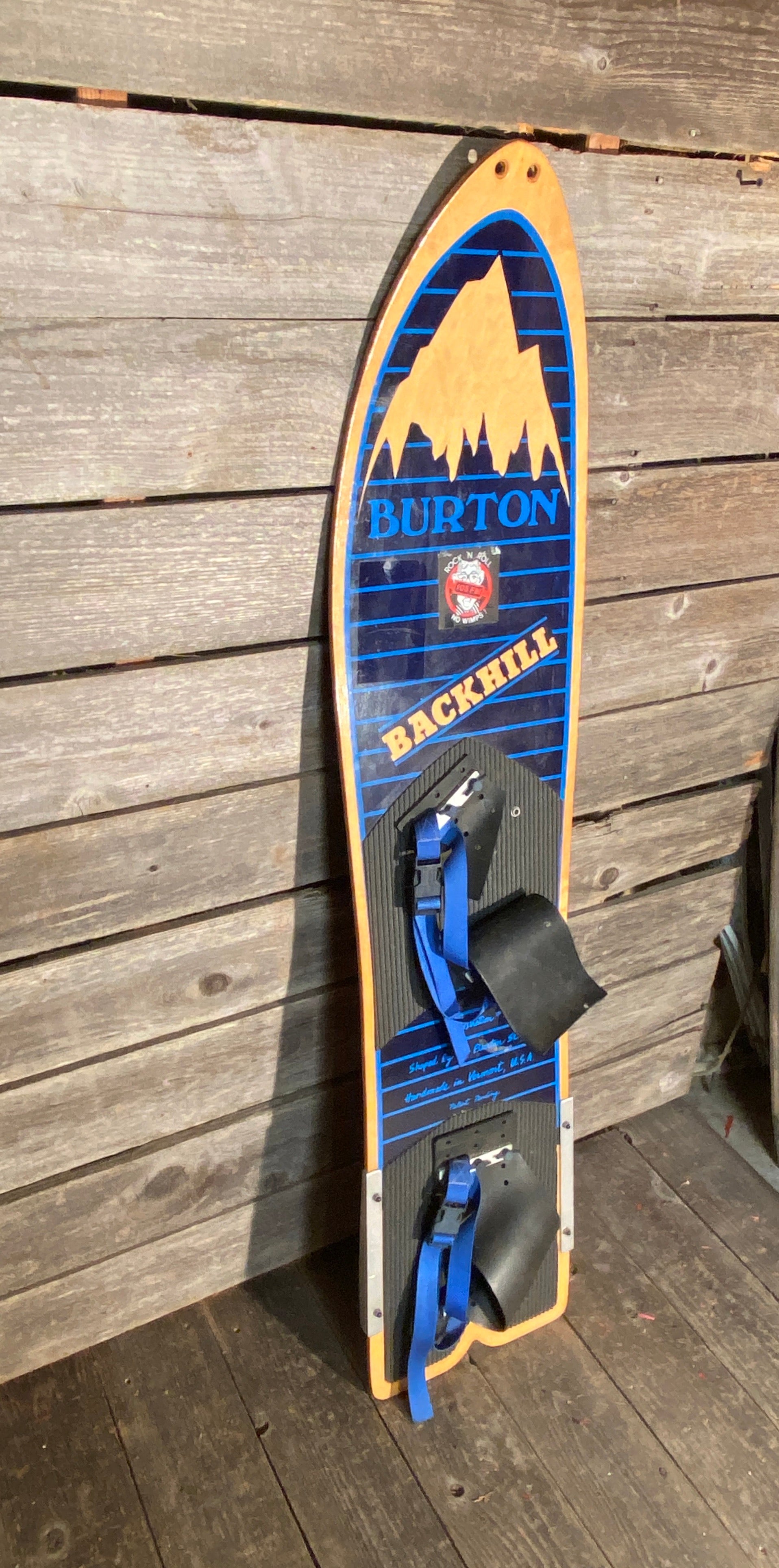burton classic snowboard Vintage Burton Performer Snowboard Blue 9-20