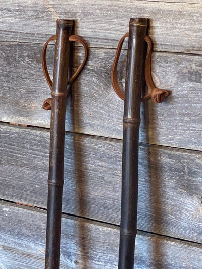 Decorative Pair - Vintage Style Bamboo Poles