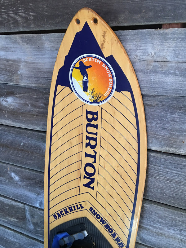 Vintage Burton Backhill Snowboard