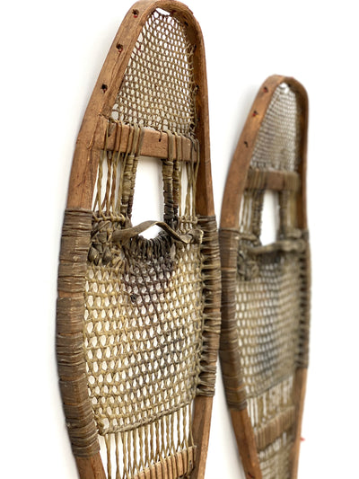 Antique Huron Snowshoes