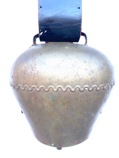 Vintage Swiss Bronze Treicheln Cowbell