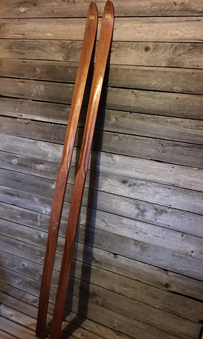 Vintage Wood Skis- Paris Manufacturing