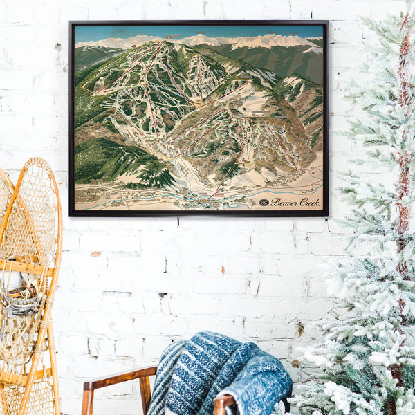 Beaver Creek Resort Map - VintageWinter