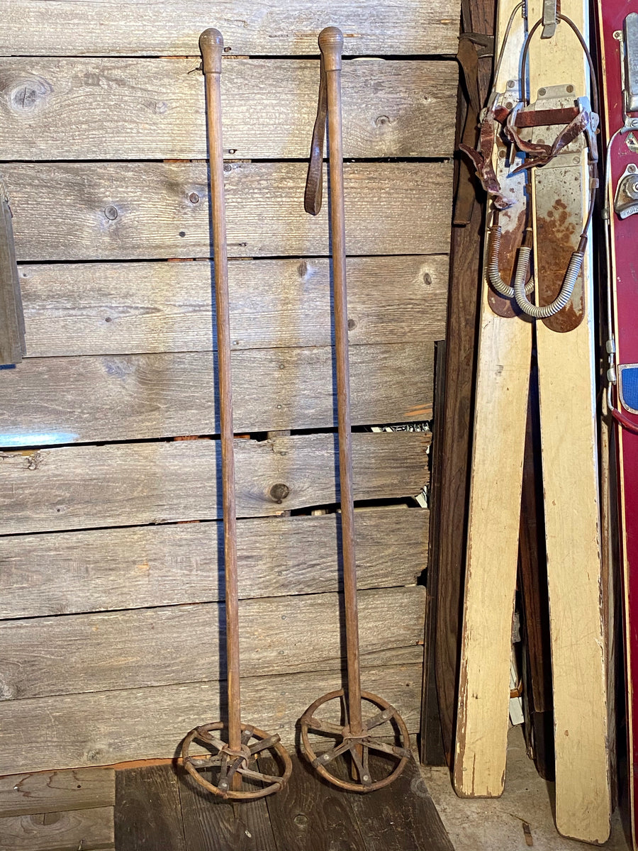 Ski Poles - Vintage 1940s