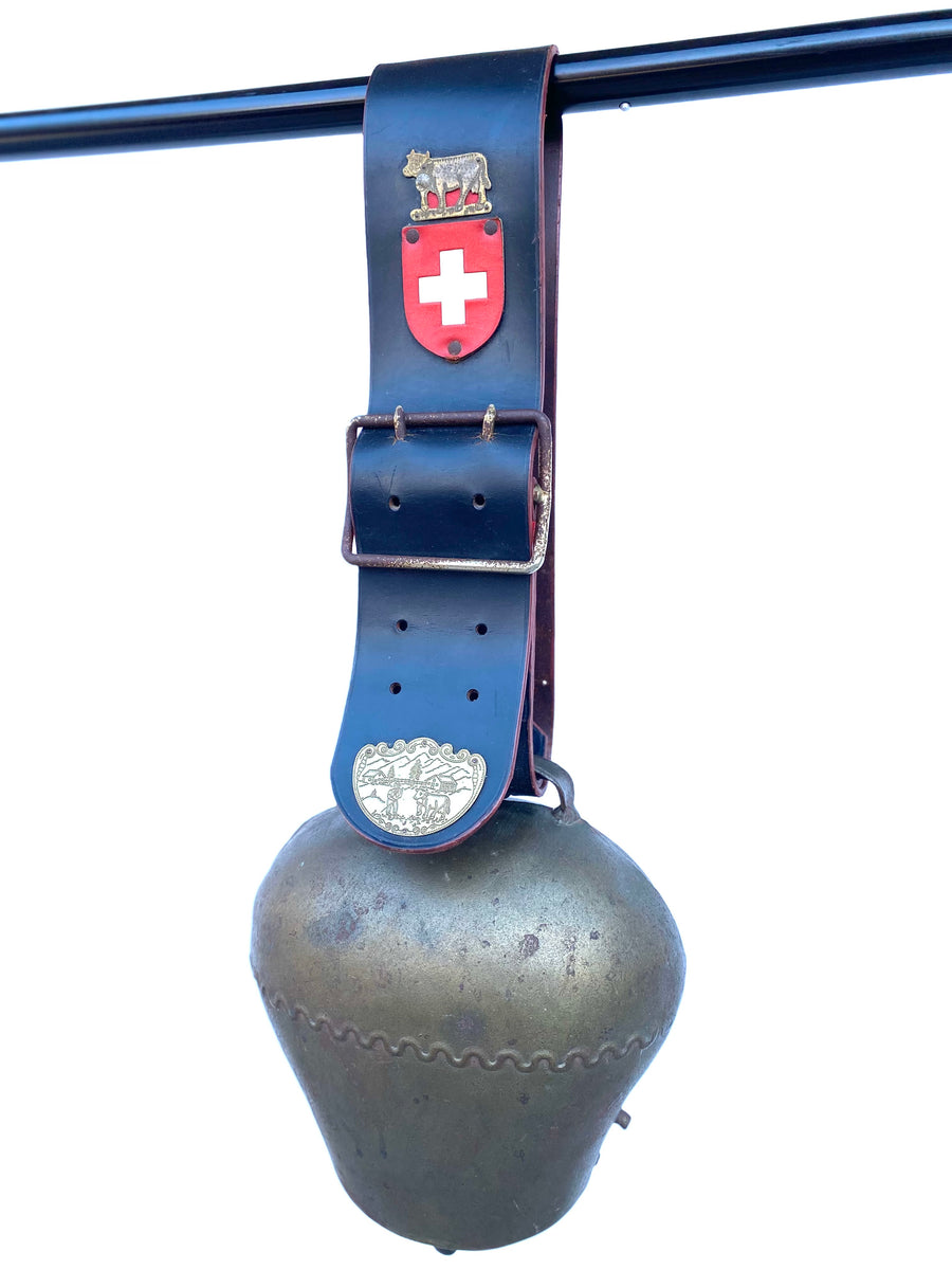 Vintage Swiss Bronze Treicheln Cowbell