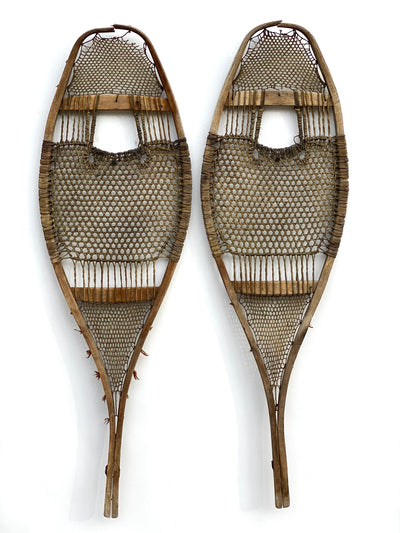 Antique Huron Snowshoes