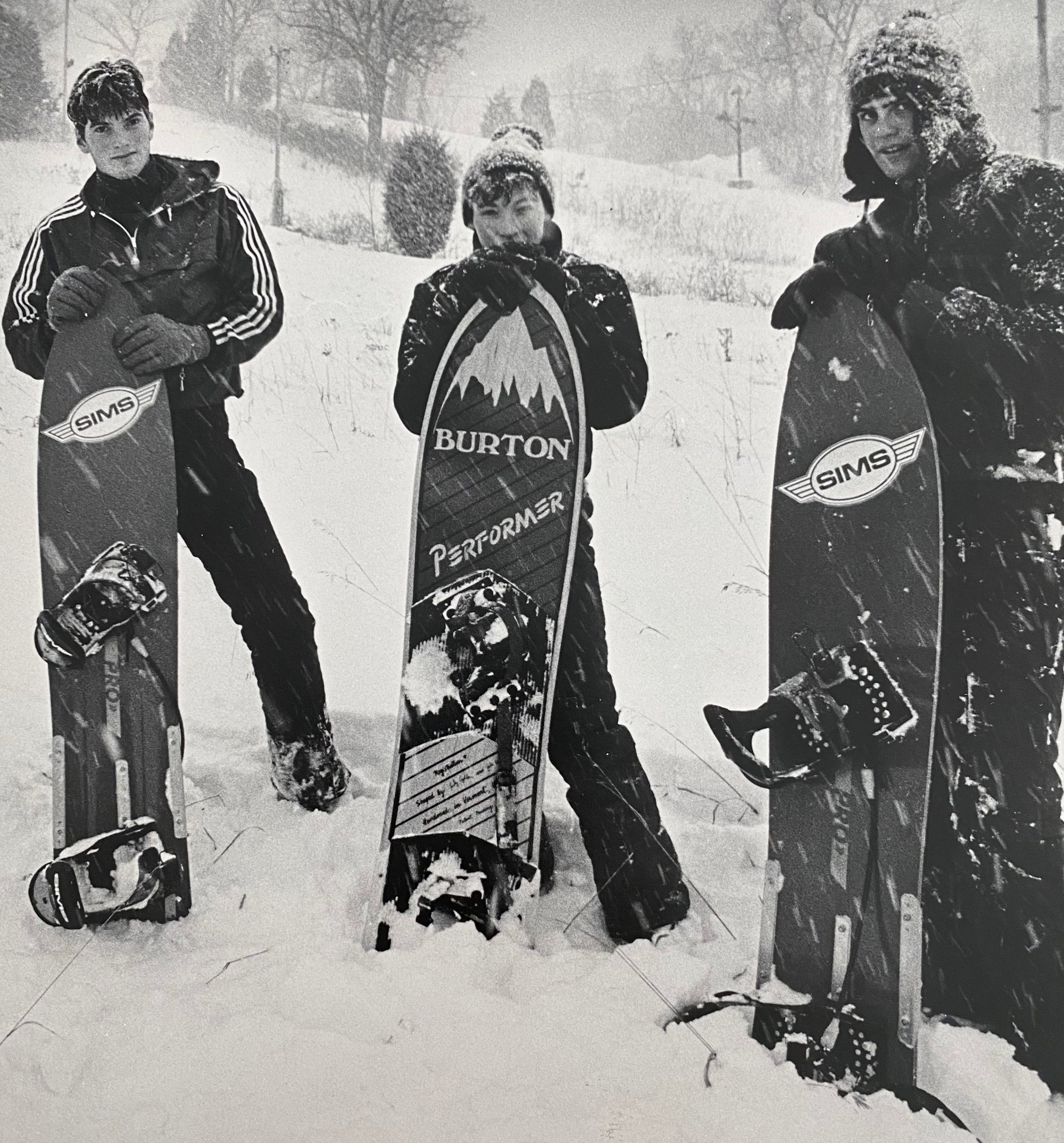 c. 1984 Burton Backhill Snowboard c. 1984 Burton Backhill Snowboard