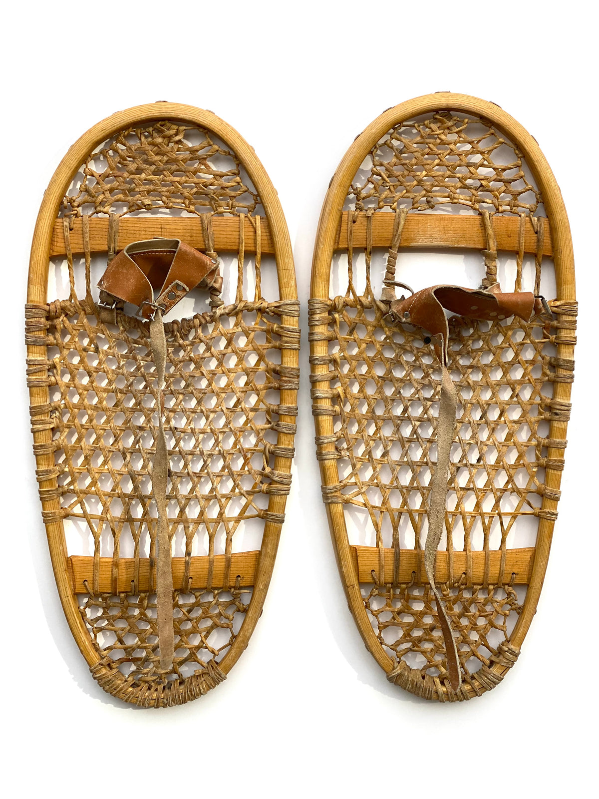 Vintage Canadian Bearpaw Snowshoes