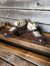 Leather Vintage Skiing Boots