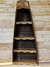 Vintage Canoe Bookshelf
