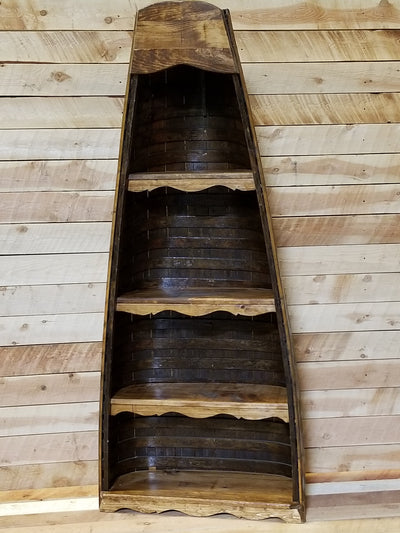 Vintage Canoe Bookshelf