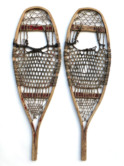 Antique Trapper Snowshoes