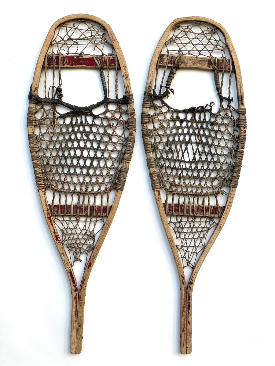 Antique Trapper Snowshoes