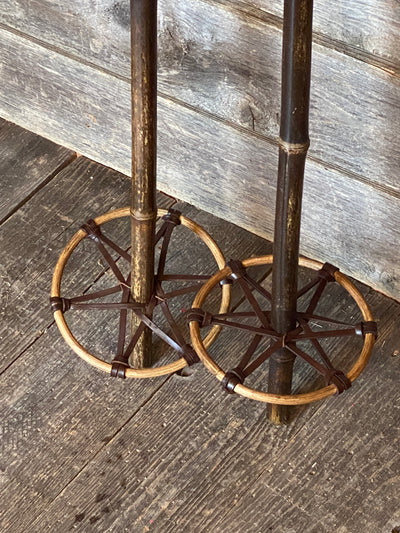 Decorative Pair - Vintage Style Bamboo Poles