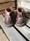 Three-tone Leather Ski Boots - Vintage
