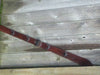 Red Ski Coat Hooks - Vintage Wall Hanging Ski Coat Rack