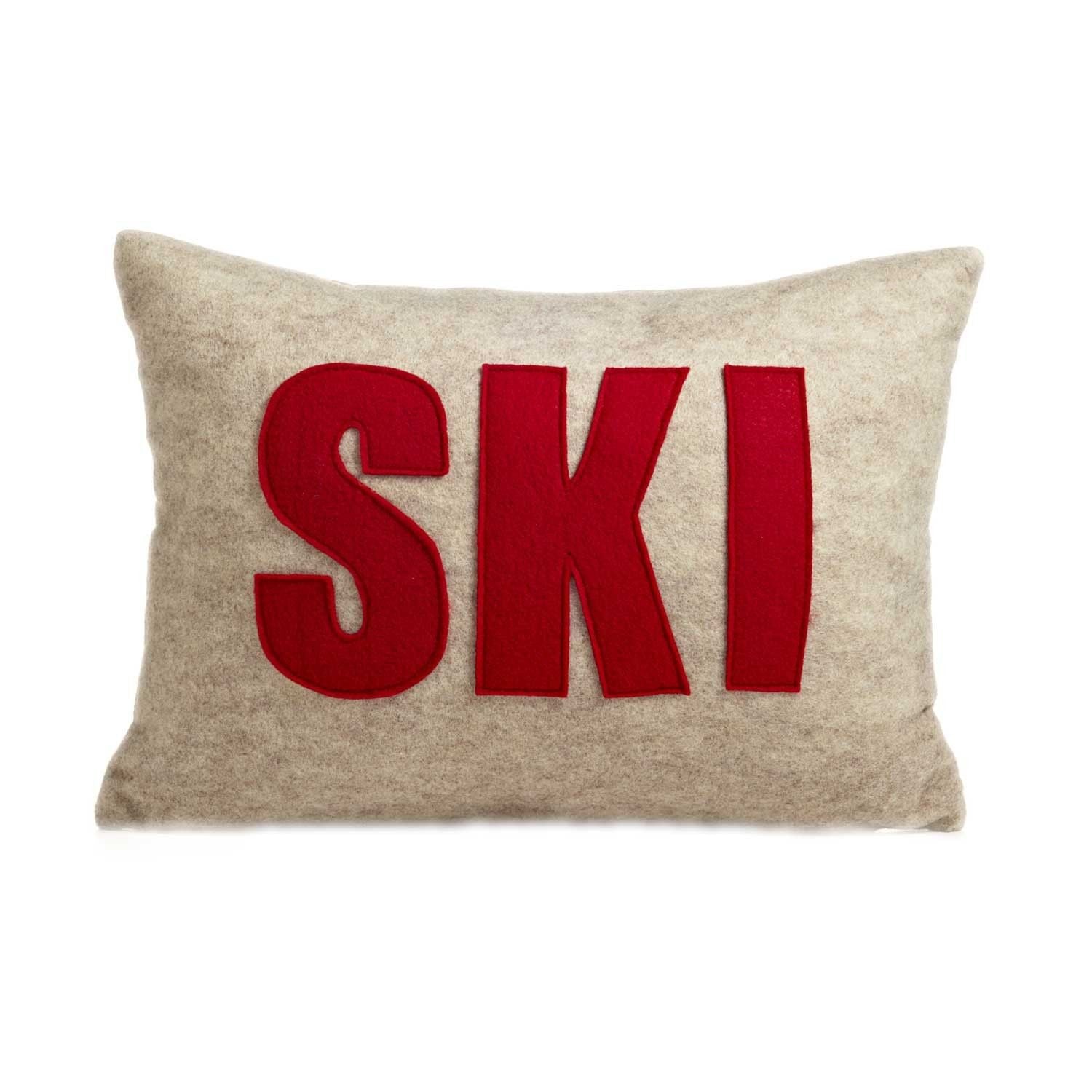 Ski Accent Pillow