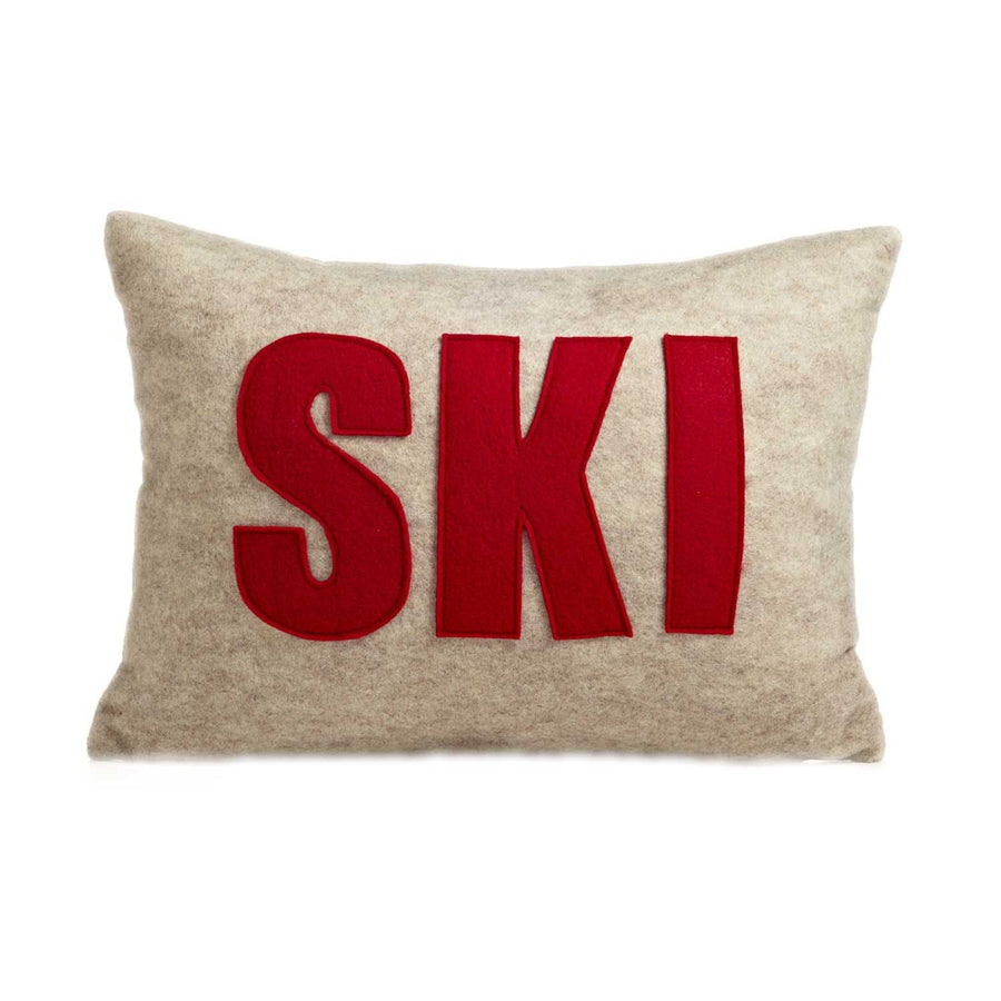 Ski Accent Pillow