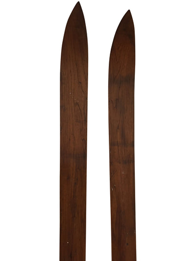 1930s Antique Northland Hickory Skis