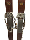 Antique C.A Lund Skis - Record