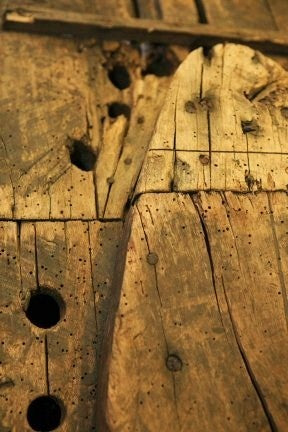 Antique Snowshoe Makers Mold, Form