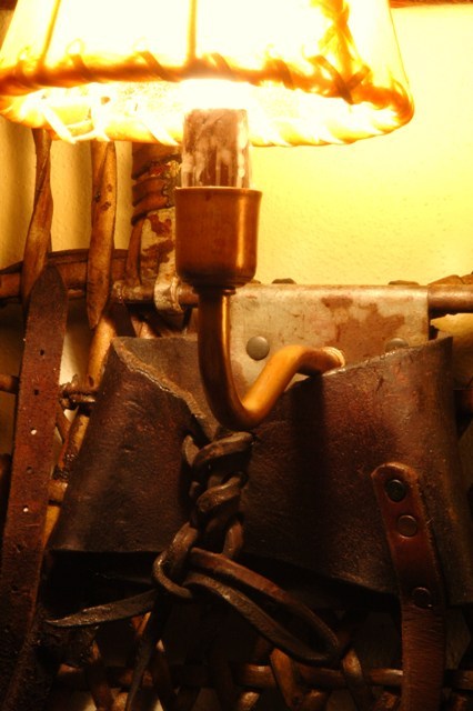 Antique Snowshoe Sconce Set - VintageWinter