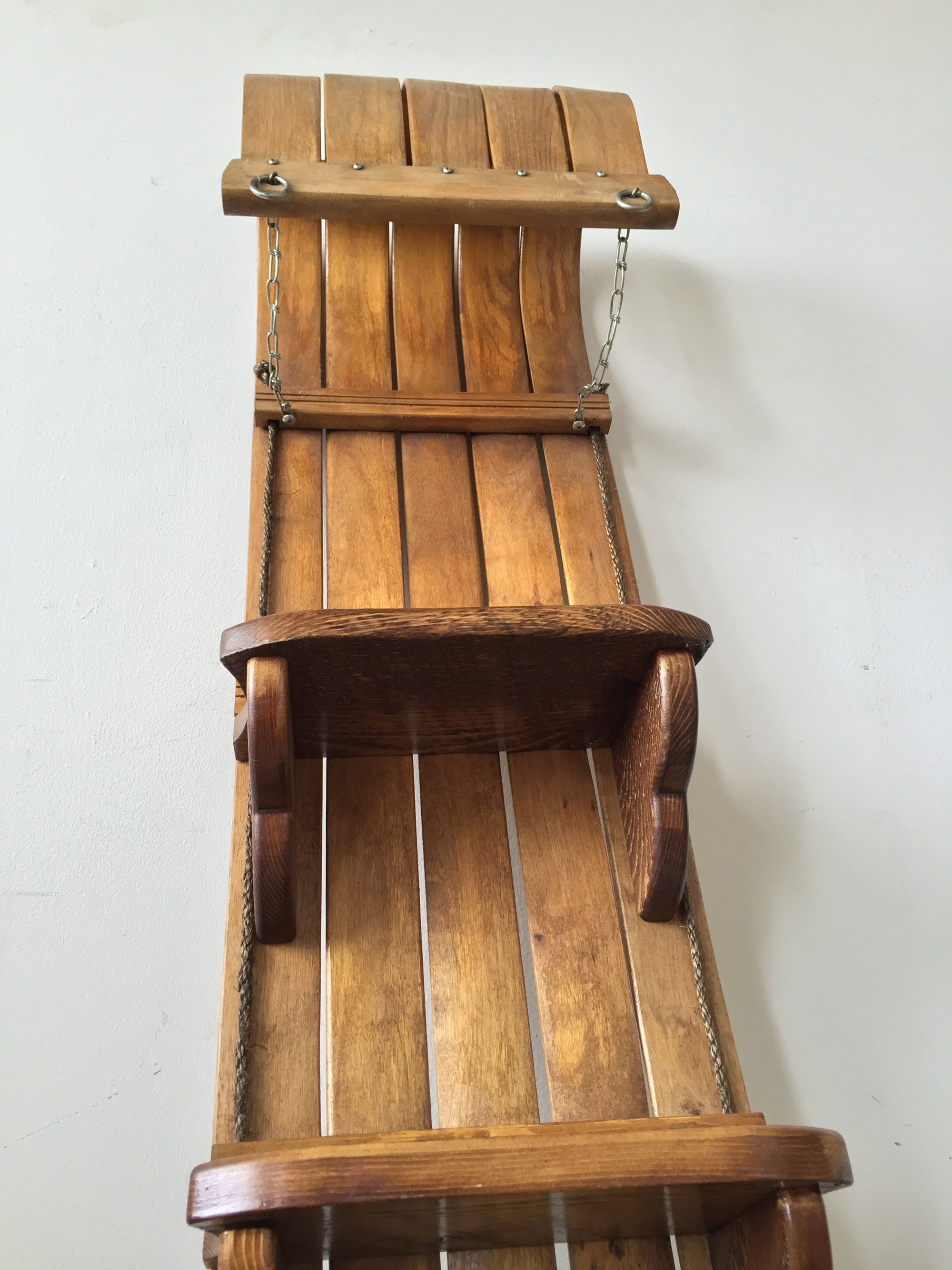 Vintage Toboggan Shelf