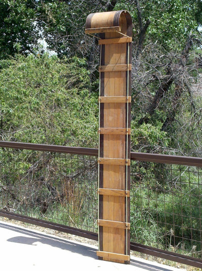 Classic Wooden Toboggan - 8' Sled